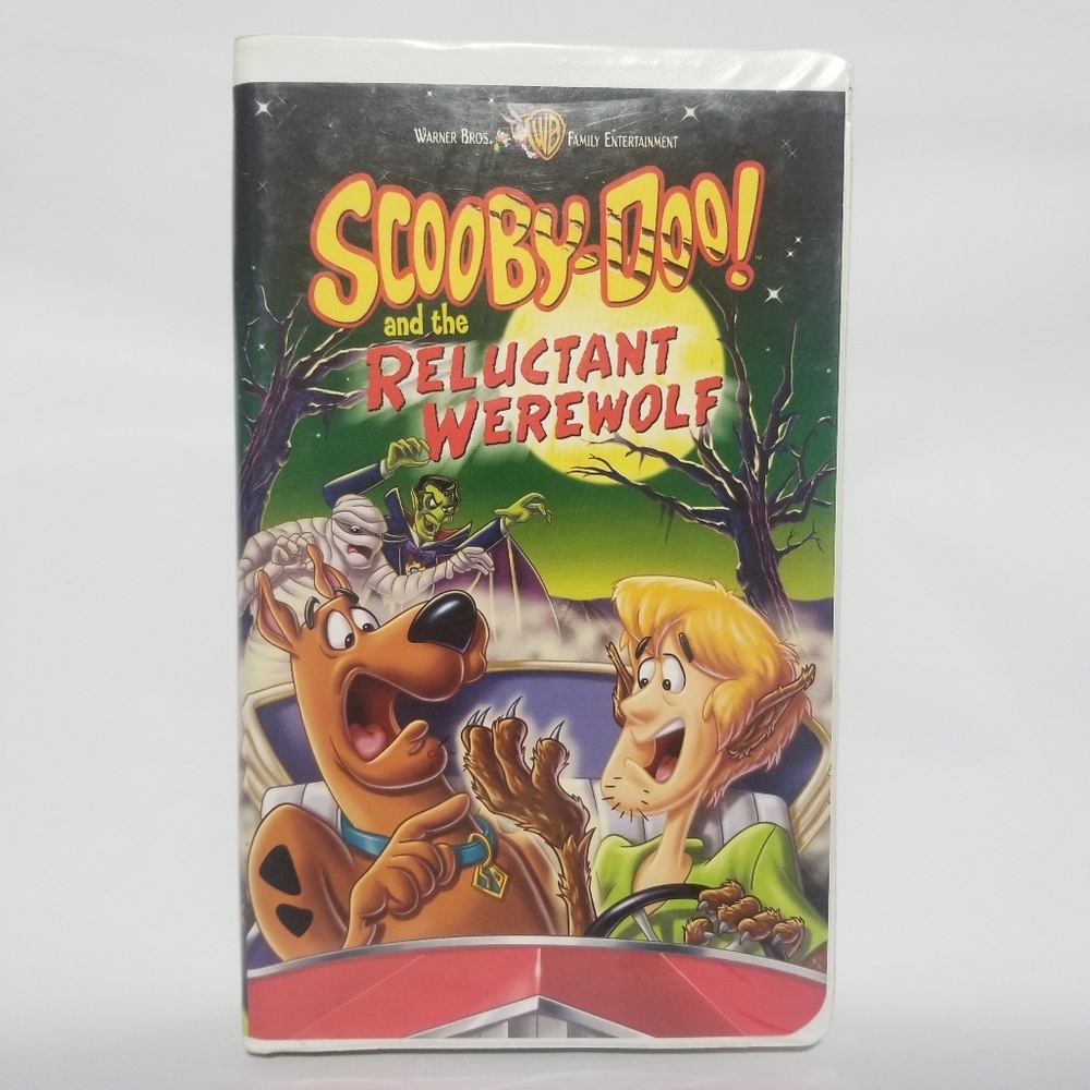 Scooby Doo And The Reluctant Werewolf VHS Cassette Tape Movie